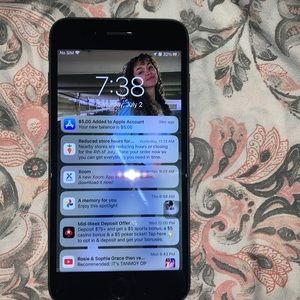 I’m selling my IPHONE 8+ for 200 it’s in good shape and works great!